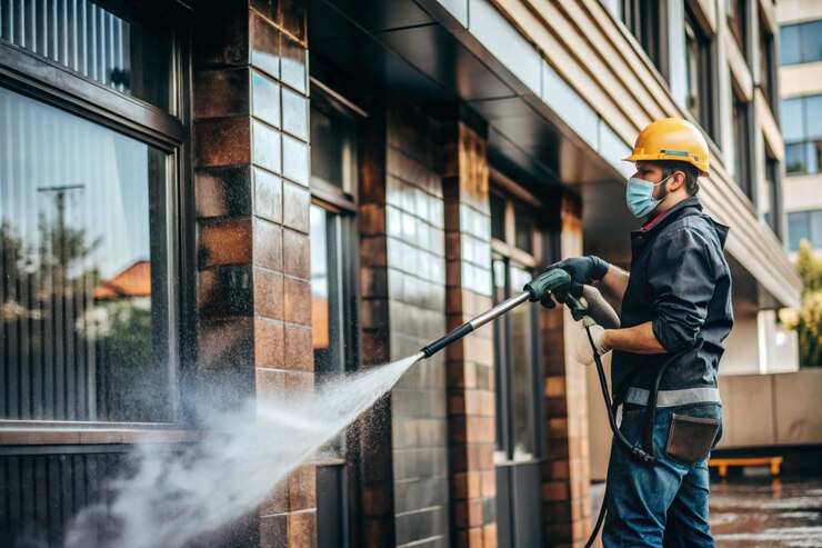 building exterior power wash img 4